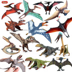 Oenux Classic Jurassic Dinosaur Brinquedo Quetzalcoatlus Ljahjas Pterodactyl Action Figures AnimalS Model PVC Collection Kid Toy