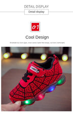 Kids Cartoon Sneakers Breathable Casual Sport Shoes for Children