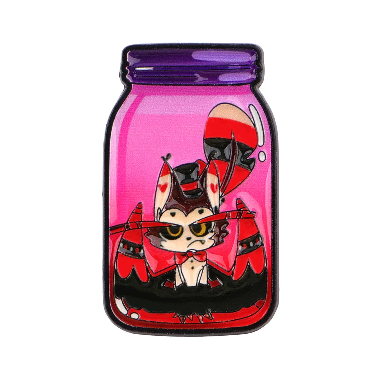 Funny Anime Bottle Cats Enamel Pin Cartoon Animals Brooch Pines Lapel Pins Badge on Backpack Clothing Accessories Jewelry Gifts