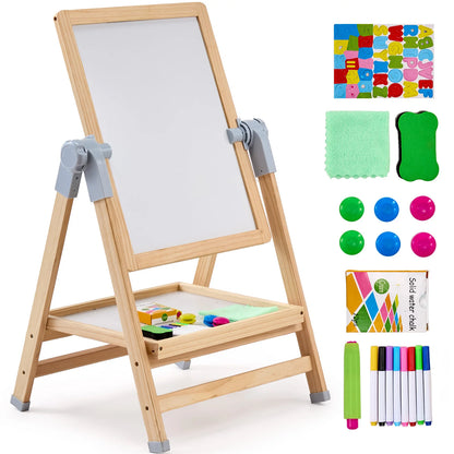 Magnetic Drawing Board Easel – Educational Art Toy for Kids