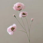 Poppy Artificial Flowers 65cm Long Stem Fake Flowers For Home Decor Garden Wedding Party Decoration DIY Flower Arrangement New