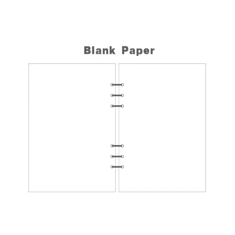 A5 A6 A7 Laser Notebook Planner Organizer Binder Books Journal Sketchbook Accessories Diary Office Supplies Notebook