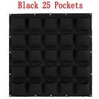 NEW Wall Hanging Pockets Planting Bags Flower Pot Home Garden Grow Bag Garden Planter Vertical Suculentas Plant Pot Home Decor