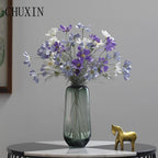 Pastoral Chrysanthemum Cosmos Branch Artificial Flowers Daisy Gesang Floral Wedding Party Vase Home Decor Ornaments Photo Props