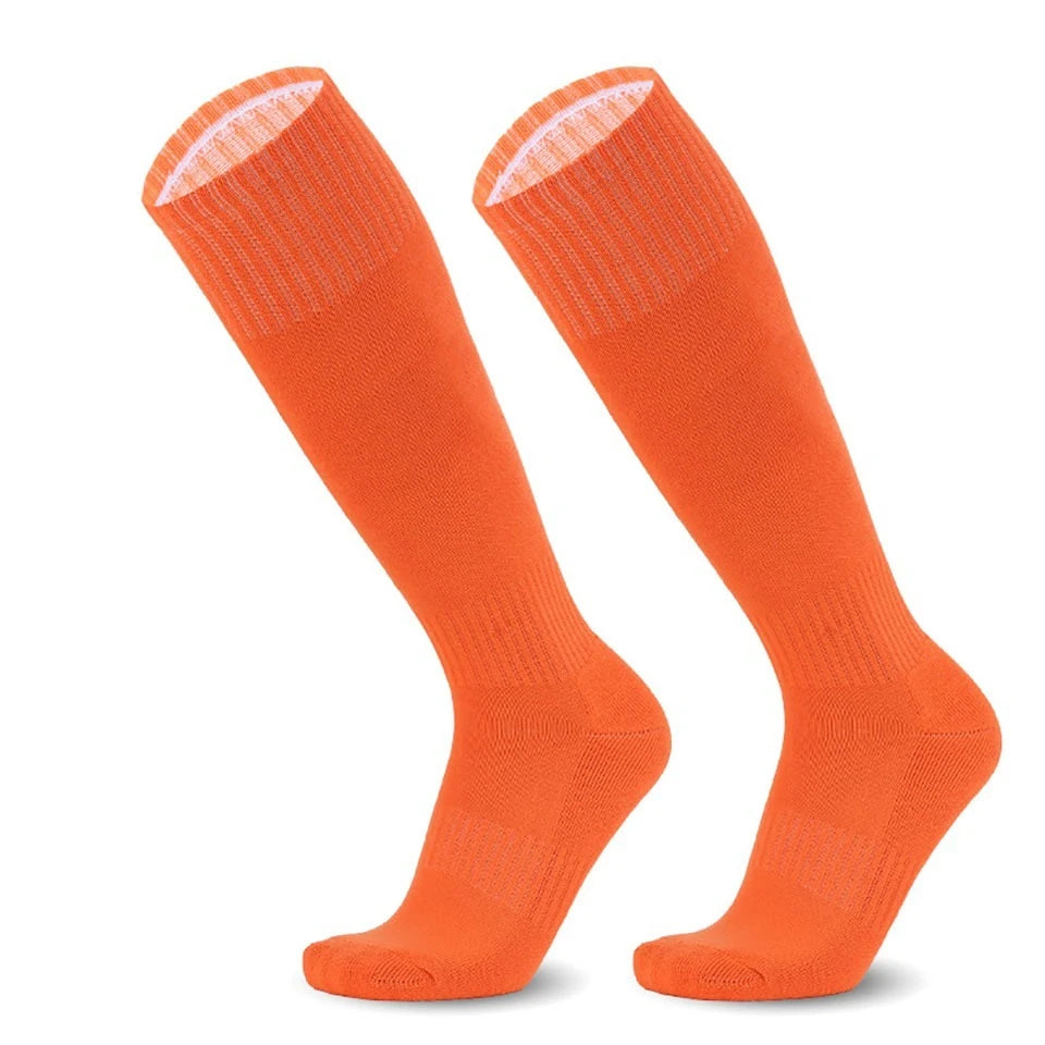 Loogdeel 26-45 Football Sports Socks Cotton Soft Breathable Soccer Baseball Adults Legging Long Stockings Children Boys Girls