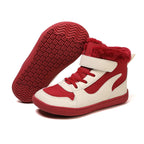 Kids Wide Toe Barefoot Snow Boots Warm Winter Minimalist Shoes