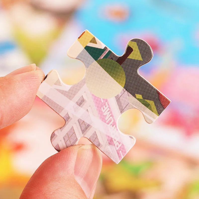 Wooden Tangram Puzzle Montessori Educational Toy Set