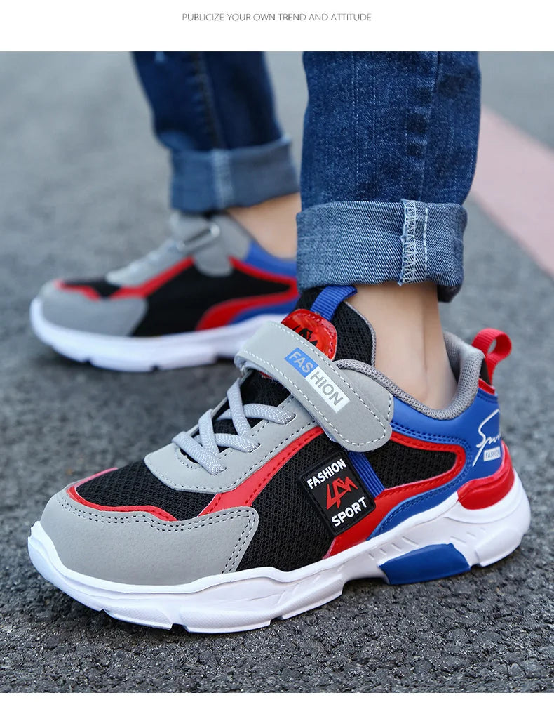 Kids Sneakers Breathable Sports Shoes for School and Play