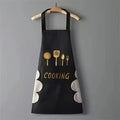 New Waterproof Oilproof Apron Kitchen Household Cooking Baking Apron for Men Women Lightweight and Durable with Hand Wiping