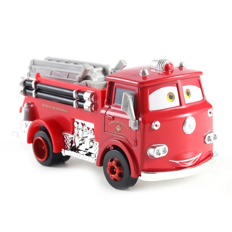 Cartoon Pixar Cars Tractors 1/55 Metal Die Casting Model Car Alloy Material Anime Figure Collectibles Racing Toys Birthday Gifts