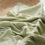 Kangobaby #My Soft Life# 100% Cotton Baby Muslin Blanket Infant Bath Towel Size 80x80cm
