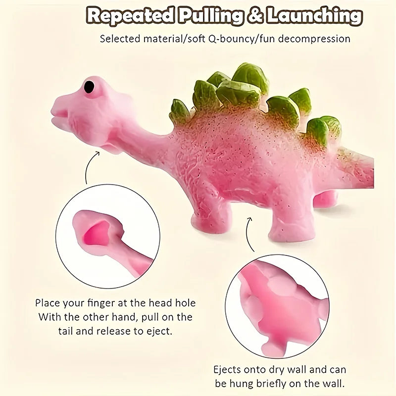 Dinosaur Flying Finger Flinger Toys – Party Favor Pack