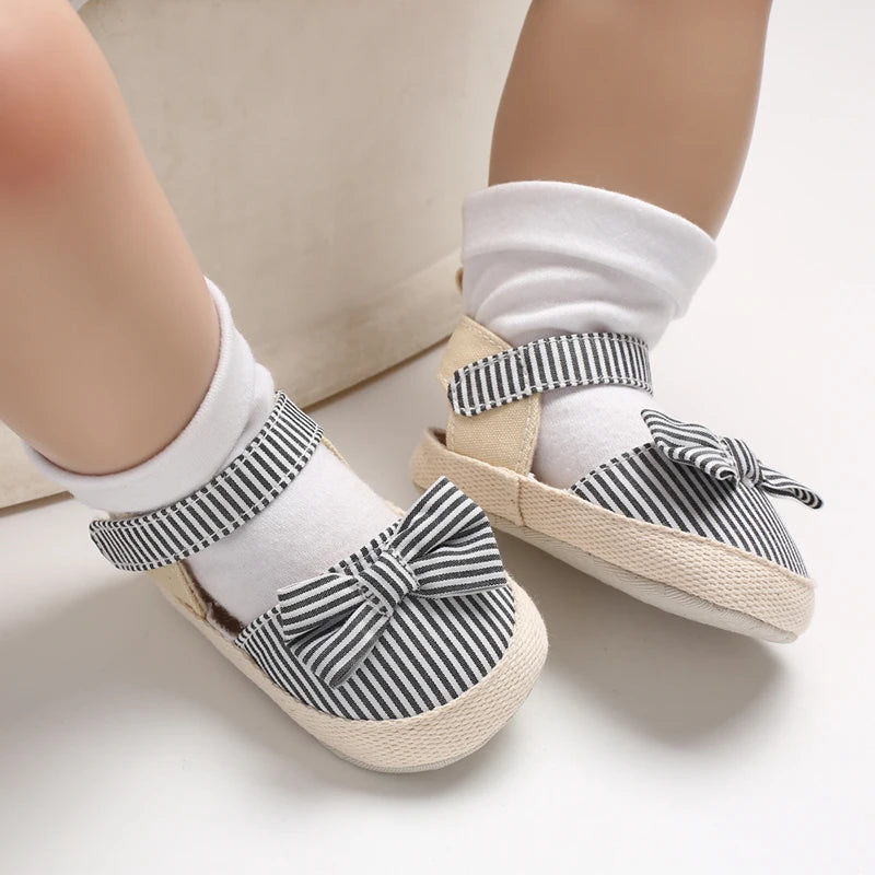 Baby Girl Summer Sandals Soft Sole Walking Shoes with Bow