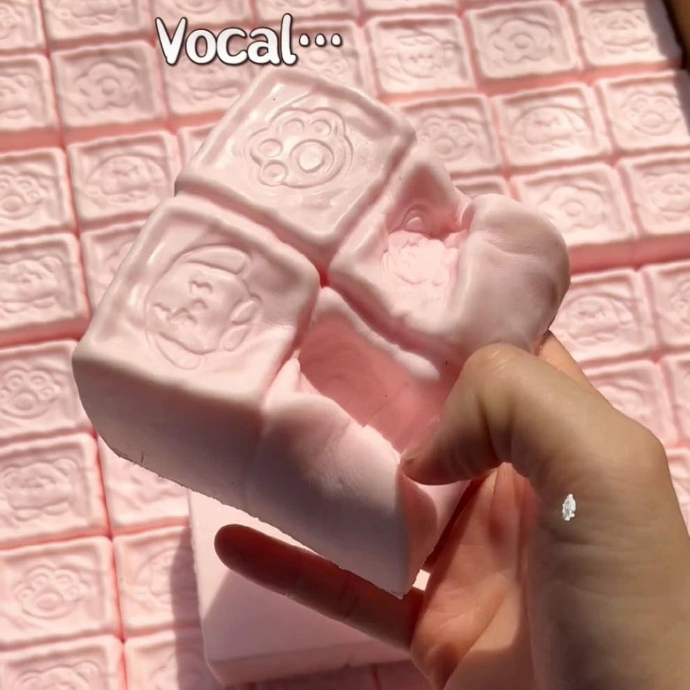 Moist Strawberry Milk Chocolate Cake Bread Squishy Toys Slow Rising Fidget Toy Sensory for Stress Relief Squeeze for Kids Adults