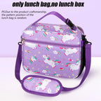 Adorable Kids Lunch Box Student Microwave Safe Travel Bento Box Halloween Container Portable Leak Proof Fruit Salad Bento Box