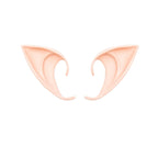 1pair Cosplay Fairy Elf Ears Soft Pointed Tips Anime Party Dress Up Costume Masquerade Accessories For Halloween Christmas Party