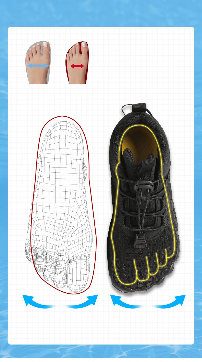 Kids Barefoot Shoes Natural Splay Sneakers for Children