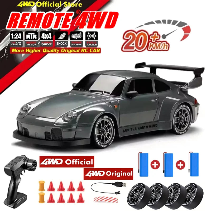 4WD RC Drift Racing Car High-Speed Remote Control Toy
