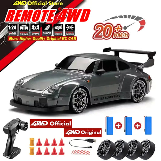 4WD RC Drift Racing Car High-Speed Remote Control Toy