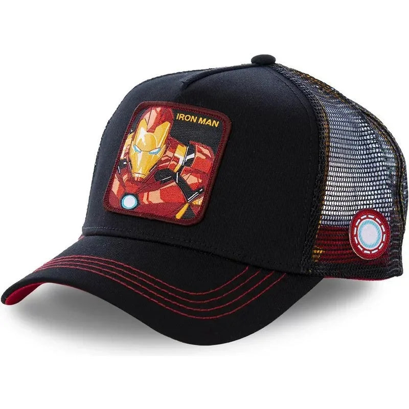 19styles Disney Marvel Baseball Cap Anime Figure Kids High Quality Hat Boy Girl Adjustable Travel Caps Birthday Party Gifts