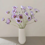 Poppy Artificial Flowers 65cm Long Stem Fake Flowers For Home Decor Garden Wedding Party Decoration DIY Flower Arrangement New