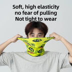 ROCKBROS Cycling Face Mask Sun Protection Hooded Scarfs Summter Breathable Bike Headband Motorcycle MTB Road Bicycle Headscarf