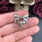 5pcs 29*31mm Gothic Vampire Bat Charms Bat Connector Pendant Designer Charms For Jewelry Making DIY Jewelry Findings