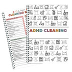 Daily Weekly Monthly Household Cleaning Planner Notebook Family Chore Chart Home Cleaning Task Schedule Organizer