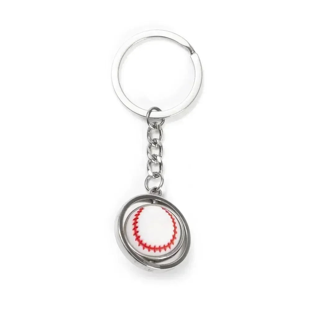 Leather Football Keychain New Exquisite Key Chain Souvenir Decoration Toy Keyring Ring School Reward for Kid Pendant Accessory