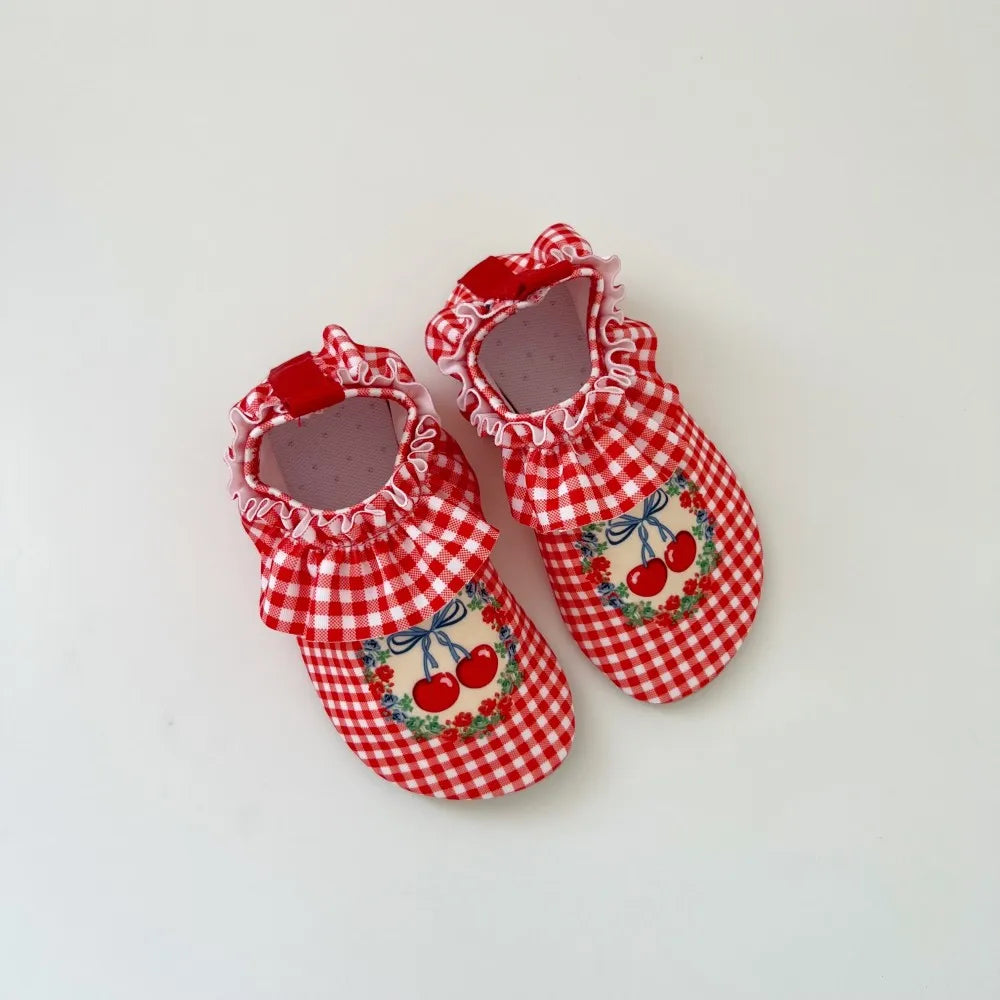 Kids Quick Dry Swimming Shoes Cartoon Beach Sandals for Children