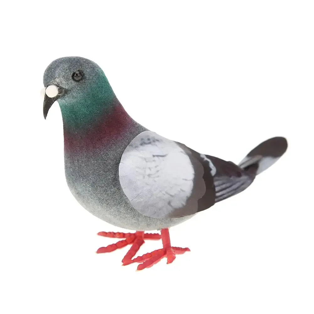 1PC Handmade Foam Feather Artificial Parrot Imitation Bird Model Figurine Foam Bird Parrot Home Garden Bird Decoration Miniature