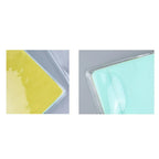 PVC Durable A5/A6 Notebook Protective Sleeve PVC Waterproof Book Cover Transparent Binder Protective Cover Diary
