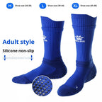 Kelme Football Socks Men's Middle Tube Thick Towel Bottom Youth Professional Competition Training Non Slip Socks
