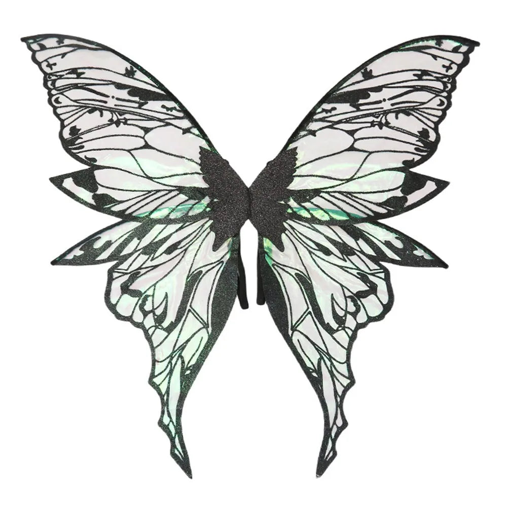 Magical Adults Fairy Wings Girls Sparkling Angel Wings  Costume Wings for Halloween Costume Dress up Party Favor Christmas Gift