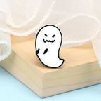 Halloween Party Enamel Brooches for Women Men Cute Ghost Pins Badges Cartoon Spooky Pet Clothes Pin Kids Backpacks Jewelry Gifts