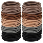 10/30/50pcs 4MM Black Ponytail Holder Elastic Hair Bands Scrunchies For Women Men Girl Lady Hairband Leagues Headband Accessory