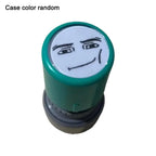 New Prank Trick Engraved Funny Seal Stamp Self-Inking Printing Kids Stamp Creative Novetly Face Memes Seal Clear Stamps