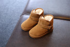 Fashion Children Casual Shoes Girls Boys Cotton Snow Boots Warm Kids Boots Boy Winter Cotton Shoes Sneakers ботинки мартин
