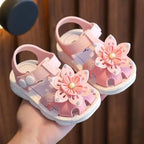 Baby Girl Bow Beach Sandals Soft Non Slip Summer Shoes