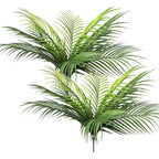 Artificial Tropical Plants 20.47 in Fake Palm Plant Branch Green Leaves for Home Garden Office Jungle Carnival Decoration