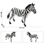 Oenux Original African Wild Animals Simulation Savage Bengal Tiger Siberian Tiger White Tiger Lion PVC Model Educational Toys