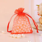 Colorful Organza Gift Bags for Jewelry and Party Decor