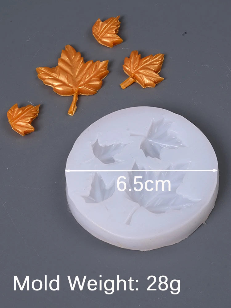 Autumn Candle Silicone Mold DIY Handmade Lemon Cinnamon Star Anise Nuts Pumpkin Molds Plaster Resin Chocolate Cake Decor Supplie