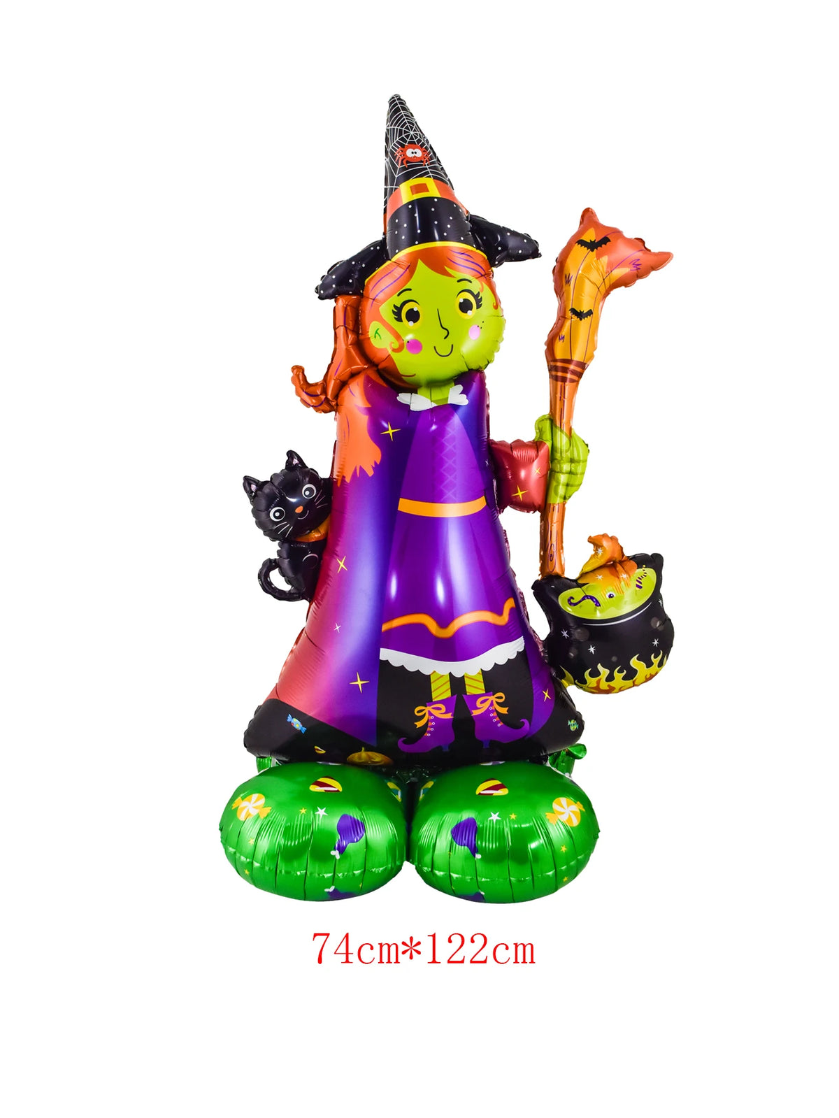 1set Giant Stand Pedestal Halloween Party Balloons Ghost Skull Pumpkin Tree Wizard Shape Balloon Halloween Decorations 2027