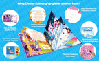 1/2PCS CutteeyFyry Sticker Book By Number Unicorn Stickers Paint Book For Kids Paint by Number Sticker Book Keep Kids Busy