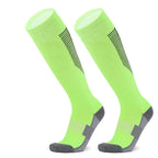 Loogdeel Soccer Socks Stretchy Compression Knee High Tube Socks Men Women Teens Kid Breathable Football Athletic Sports Socks