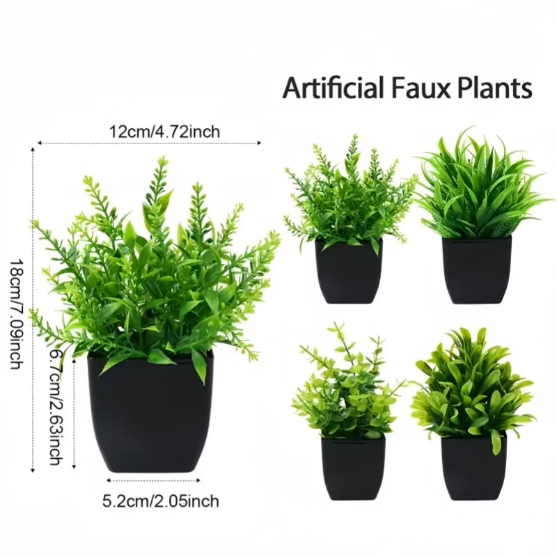 1pc Artificial Green Plants, Home Greening, Outdoor Gardens, Office Decoration, Birthday, Wedding and Party Scene Decorations