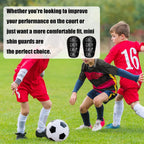 Loogdeel Mini Shin Pads Wear-resistant Shock Absorbing Soccer Leg Protector Football Training Shin Guards Soccer Training