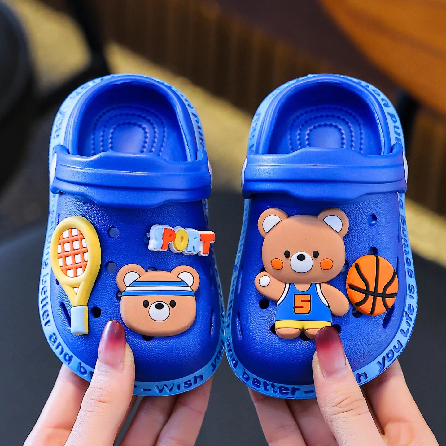 Kids Cartoon Summer Sandals Soft Garden Shoes for Children