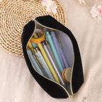 1pc Pencil Case Solid Color Pencil Case school supplies Large Capacity Pencil Case Stationery Bag Pencil Case School Pencil Case